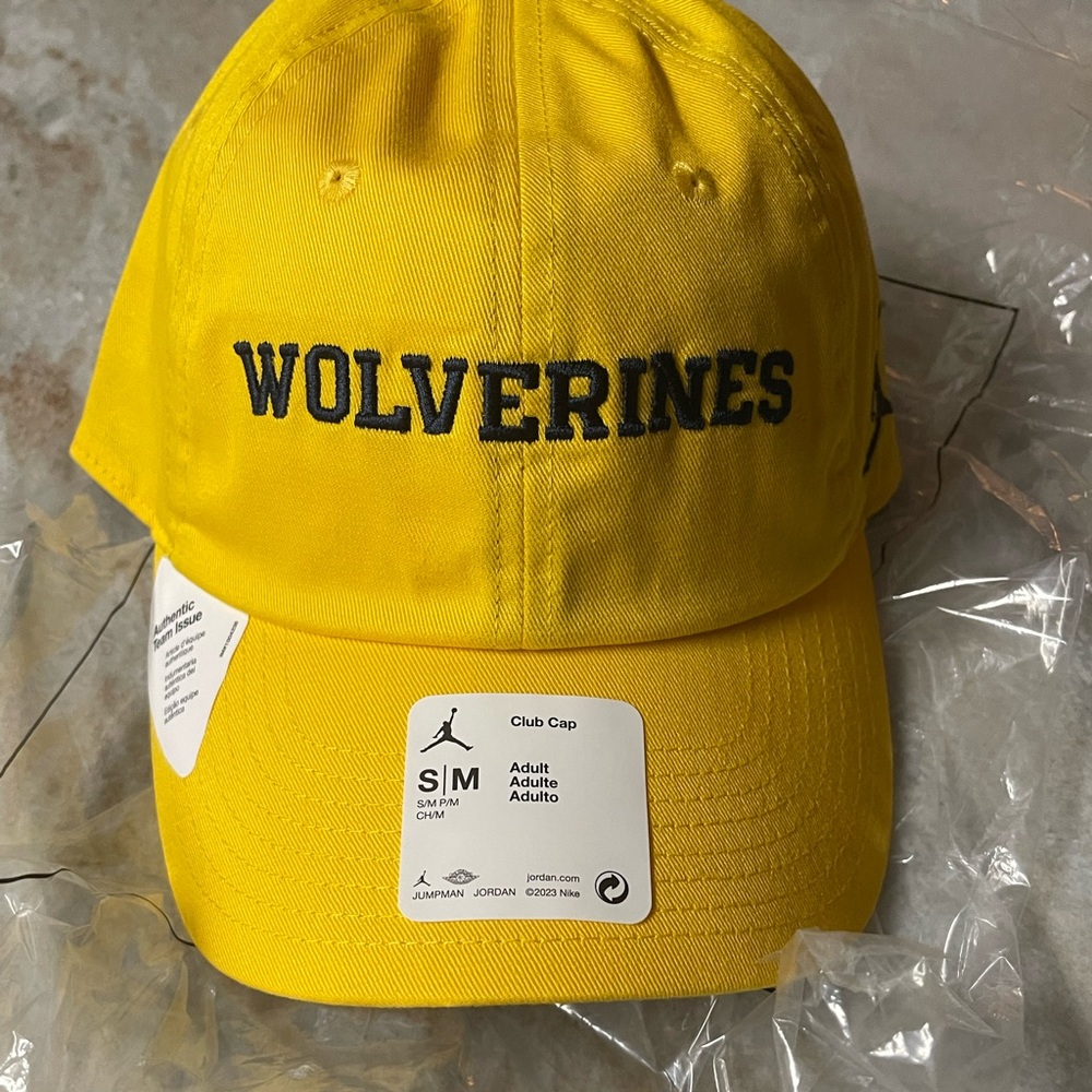 Michigan Wolverines Yellow Cap